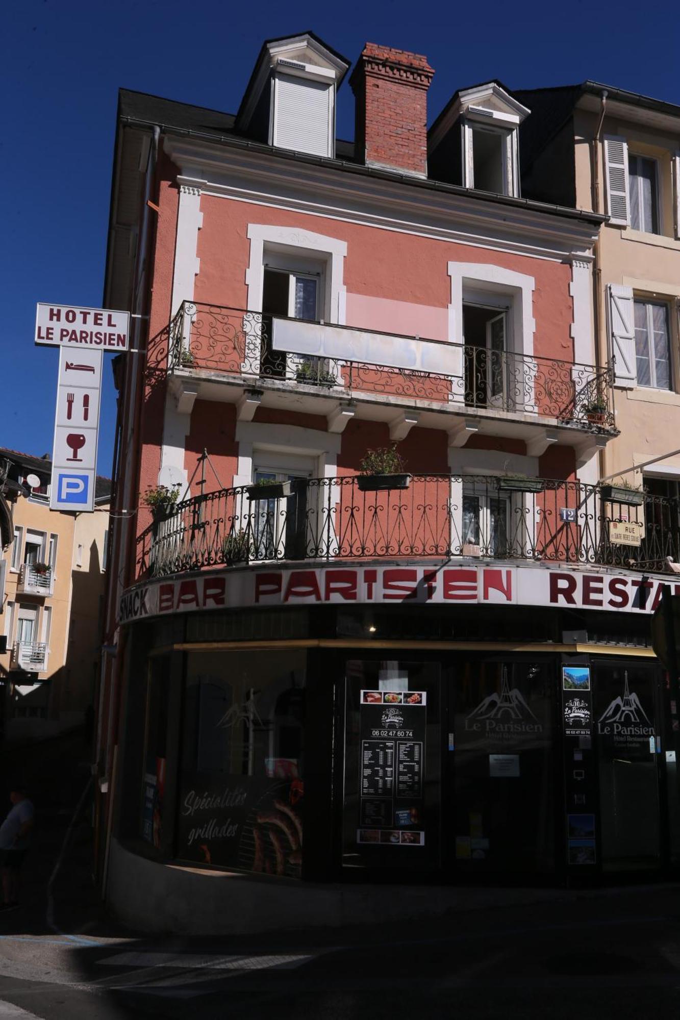 Hotel Restaurant Le Parisien 루르드 외부 사진