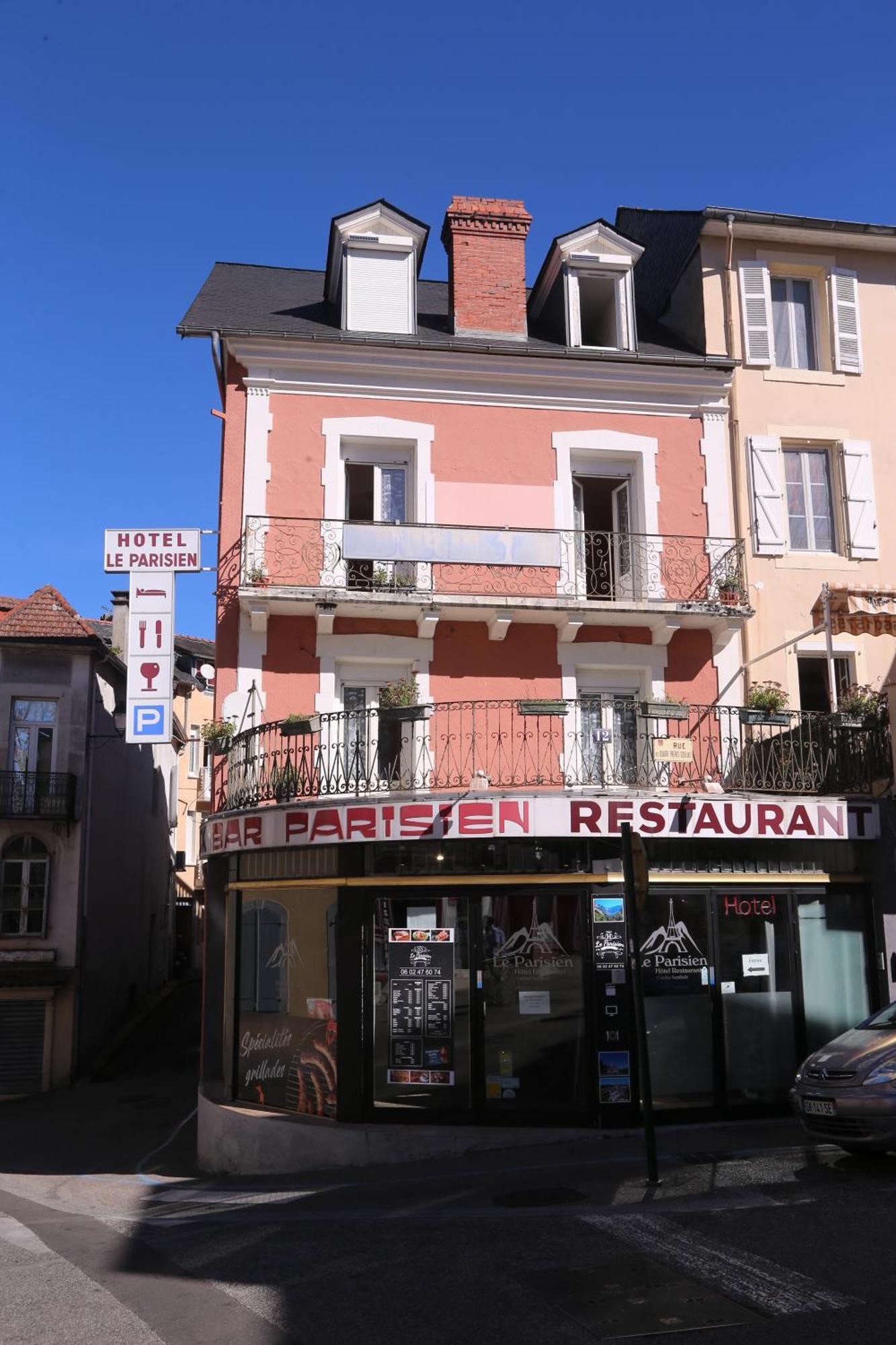 Hotel Restaurant Le Parisien 루르드 외부 사진